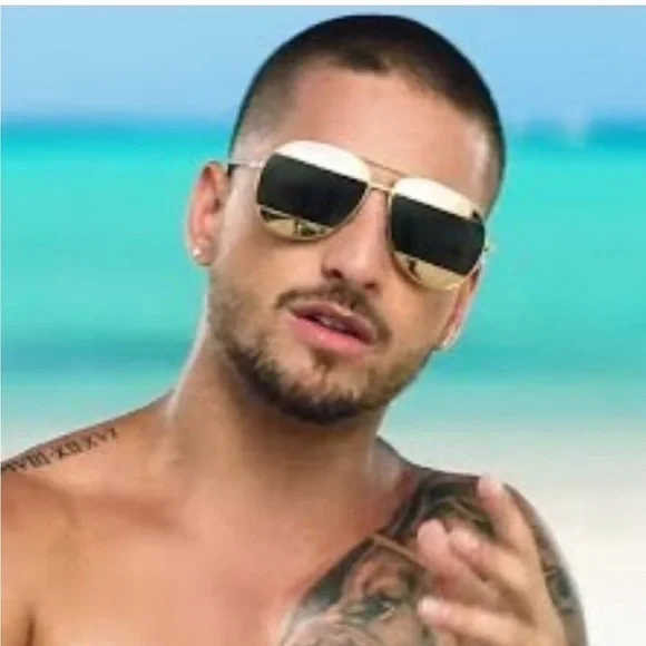 Christian Dior Gold Sunglasses